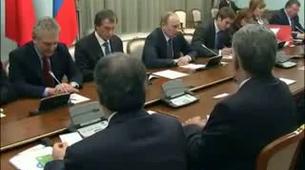 Erdogan meets Putin in Moscow - видео Новости и Политика